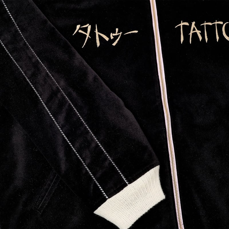 TSY ORIGINAL SOUVENIR JACKET BLACK×PINK | tatto