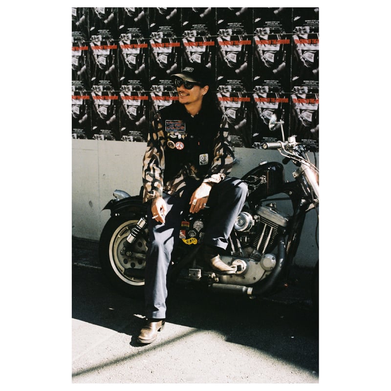 か*様 tatoo studio yamada work pants NAVY Yamada Tattoo Studio Original Work Pants
