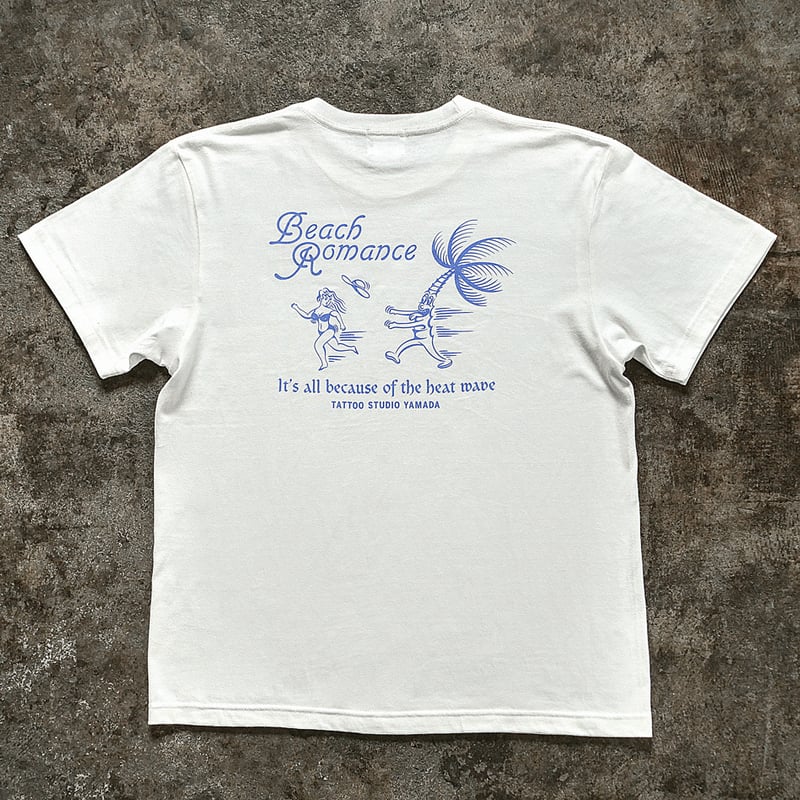 Beach Romance T-shirt // WHITE | tattoostudioya