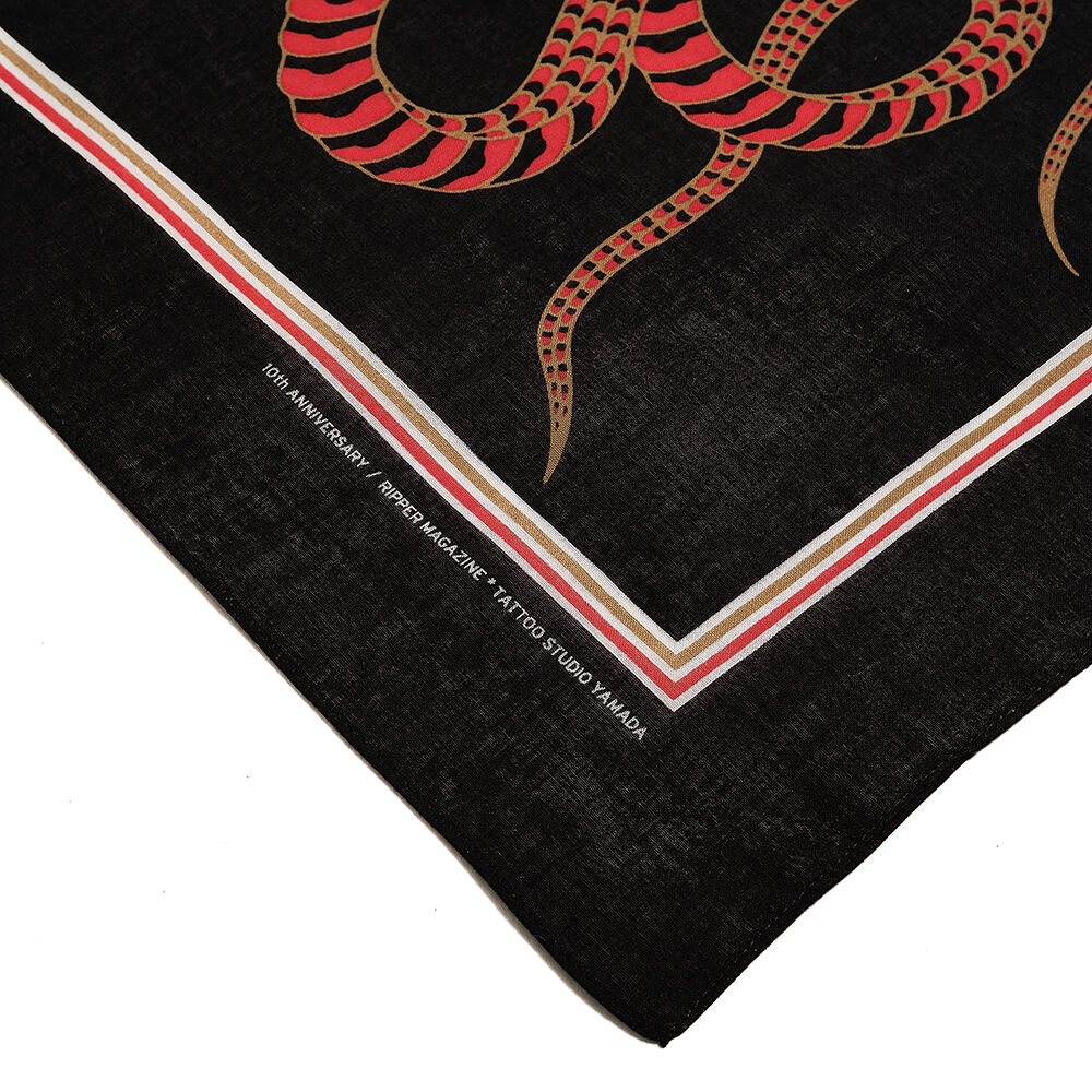 RIPPER MAGAZINE 10th ANNIVERSARY×TSY BANDANA |