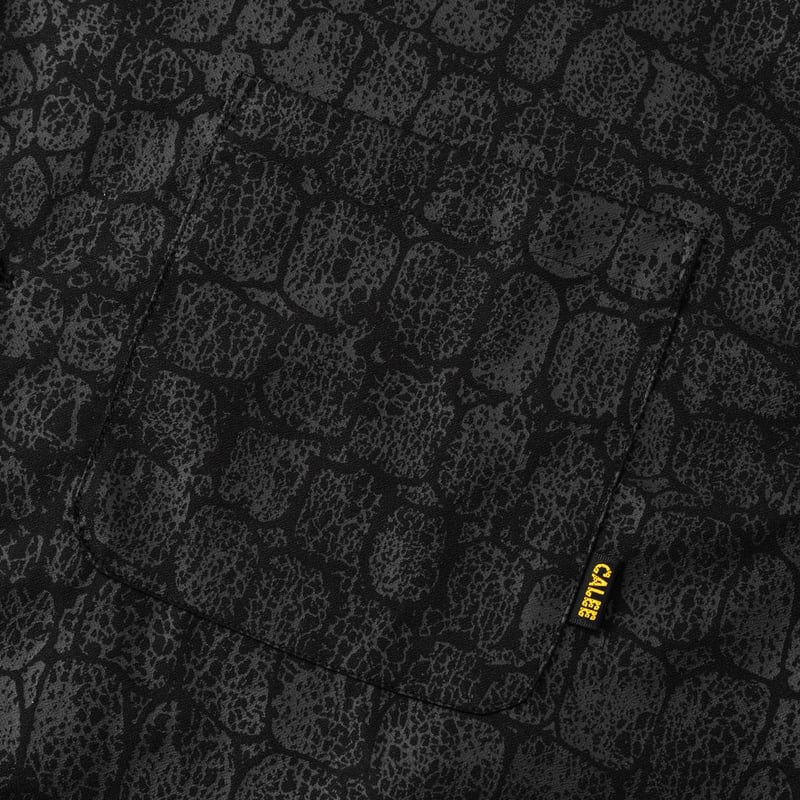 CALEE × TSY 【CROCODILE PATTERN SHIRT】 | tattoos