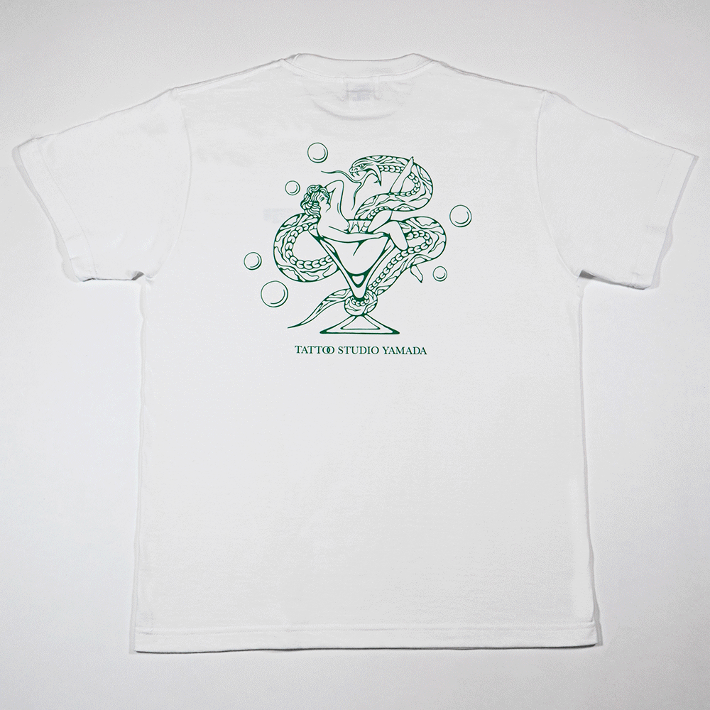 MAN'S RUIN TEE // WHITE | tattoostudioyamada STORE