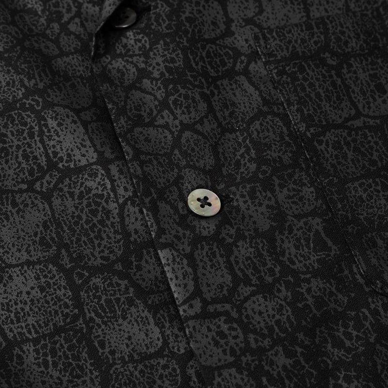 CALEE × TSY 【CROCODILE PATTERN SHIRT】 | tattoos