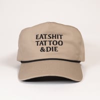 TSY MESH CAP【BLACK TAG】// BEIGE | tattoostudioy