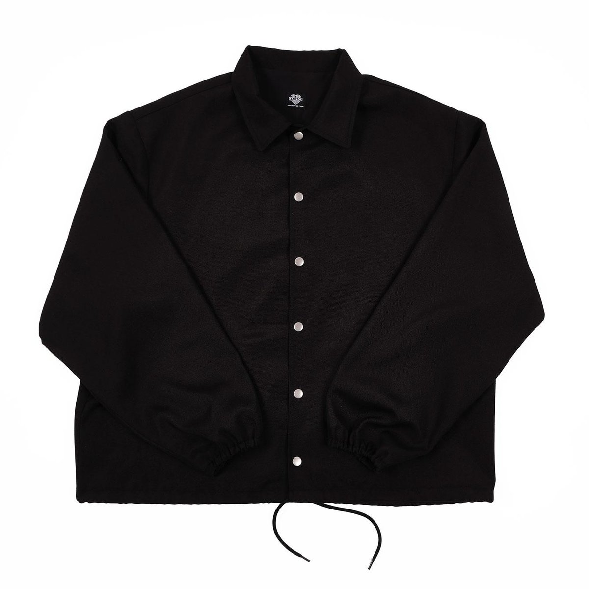 【美品】tatoo studio yamada COACH JACKET Ｍ POLYESTER OXFORD COACH JACKET // BLACK | tattoo