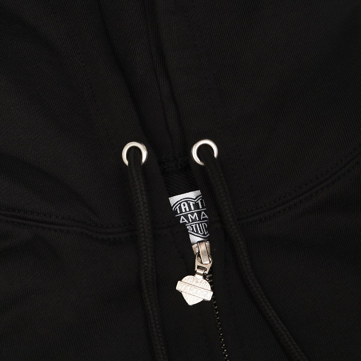 TSY ORIGINAL ZIP HOODIE // BLACK | tattoostudio
