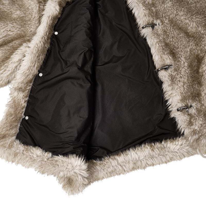 FAKE FUR COACH JACKET【BLACK TAG】 | tattoostudio FAKE FUR COACH JACKET【BLACK TAG】 | tattoostudio