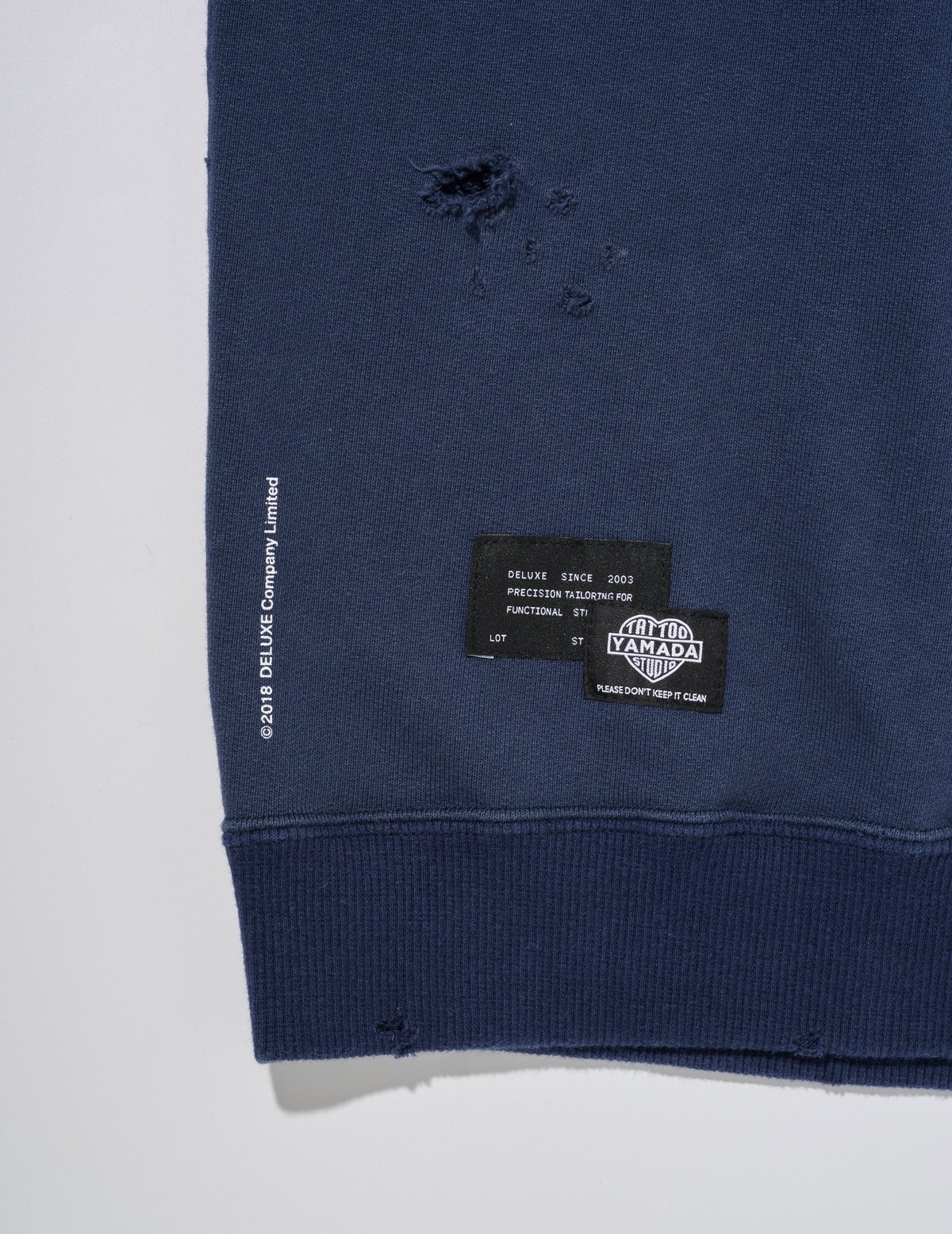 DELUXE×TSY FxxK OFF Sabotage // NAVY | tattoost