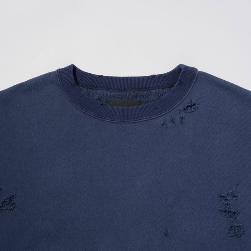 メンズウェア Wedgehog Collage S/S Sweat Shirt - Navy Collage Logo Half-zip Sweat – YZ