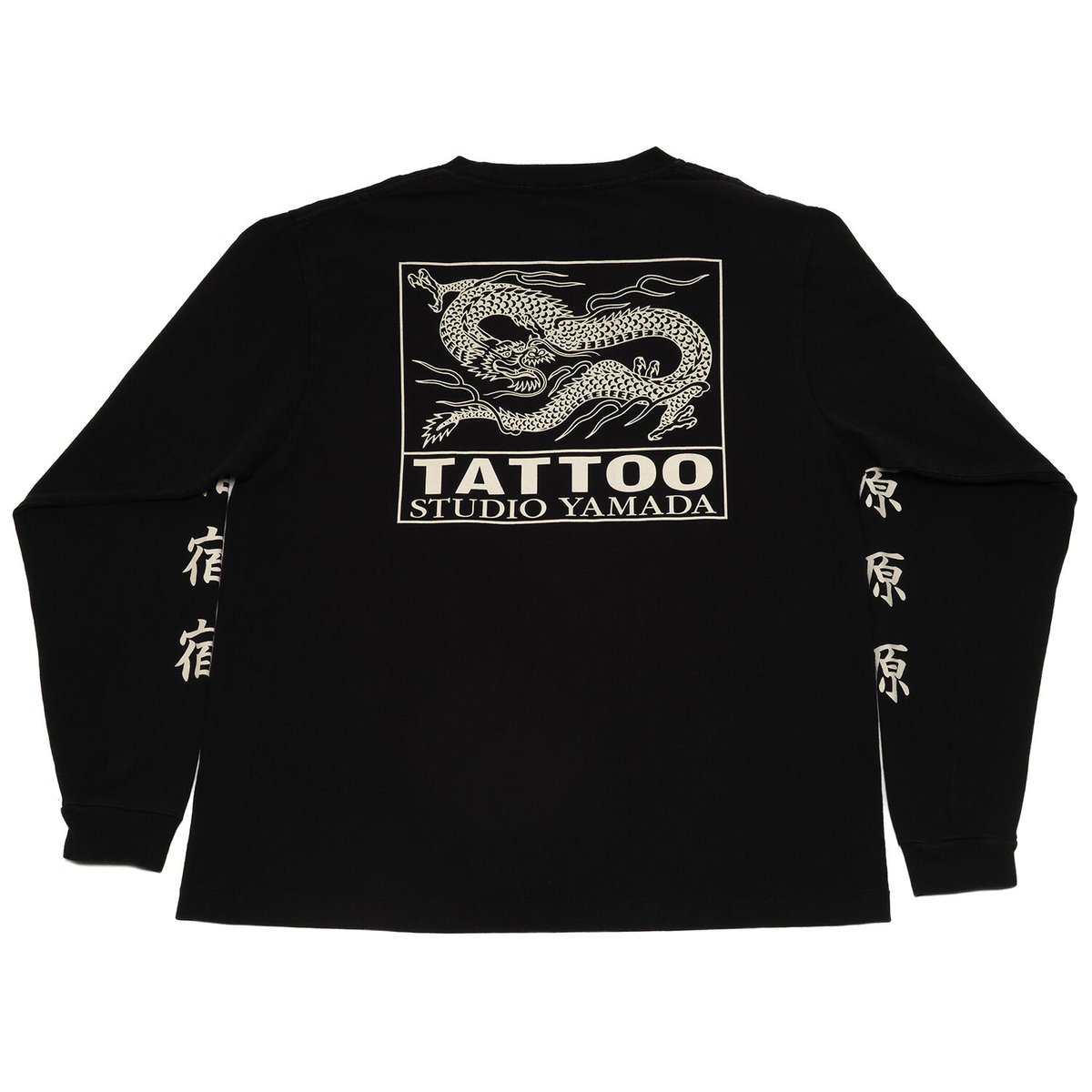 HARAJUKU LONG SLEEVE TEE // BLACK | tattoostudi