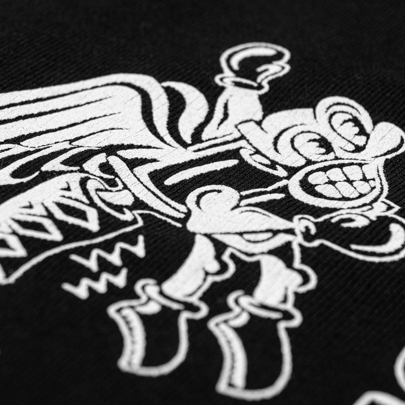 COLLEGE SWEATSHIRT【TSY】 // BLACK×WHITE | tattoo COLLEGE SWEATSHIRT【TSY】 // BLACK×WHITE | tattoo