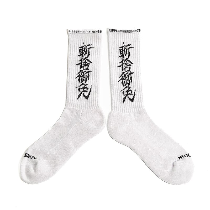 RIPPER MAGAZINE 10th ANNIVERSARY×TSY SOCKS //