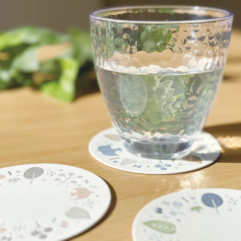 活版】北欧柄コースター6枚セット【紙製】 | ONLINE STORE