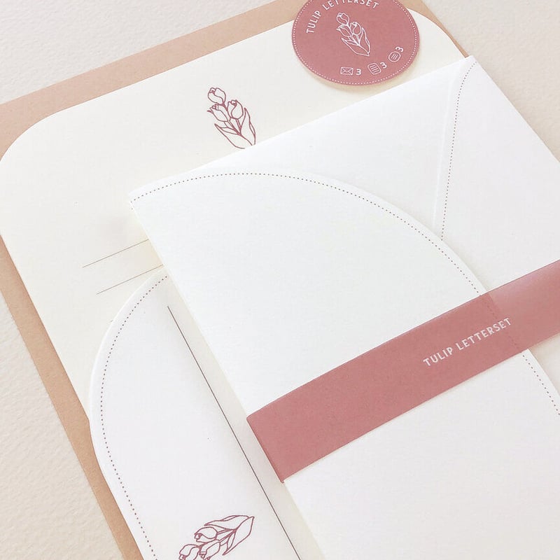 チューリップのレターセット | ONLINE STORE