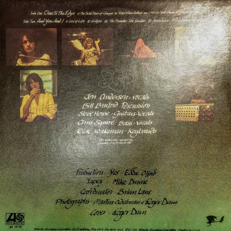 Yes / Close To The Edge