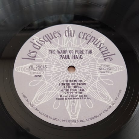 Paul Haig / The Warp Of Pure Fun