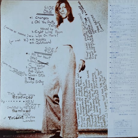 David Bowie / Hunky Dory