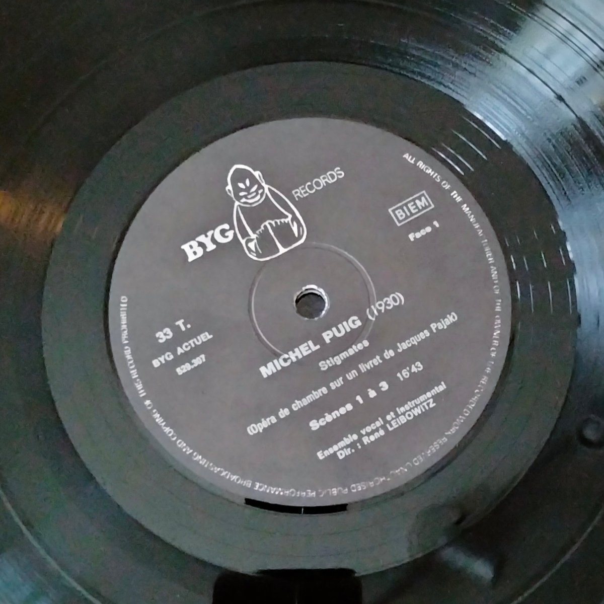 Michel Puig - Rene Leibowitz / Stigmates | grun