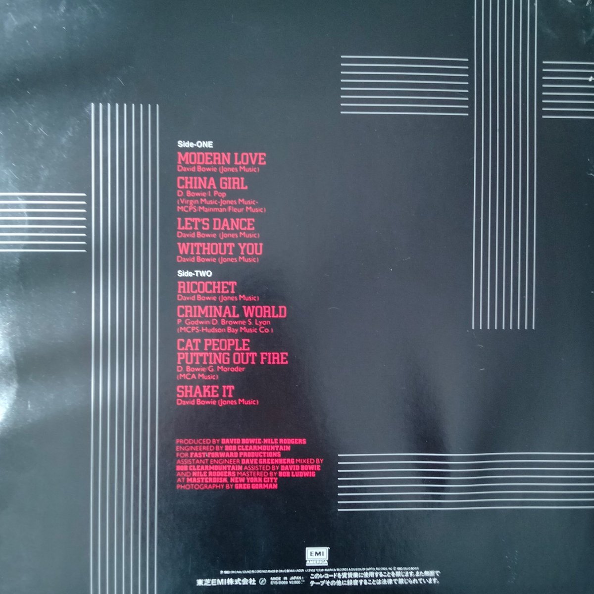 David Bowie / Let's Dance | grunge house records