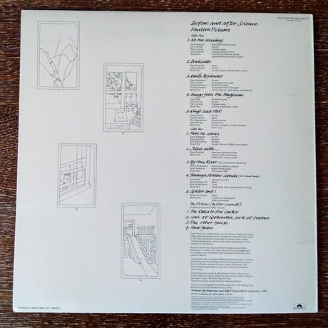 Brian Eno ‎/ Before And After Science