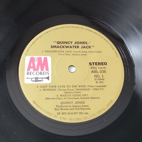 Quincy Jones / Smackwater Jack
