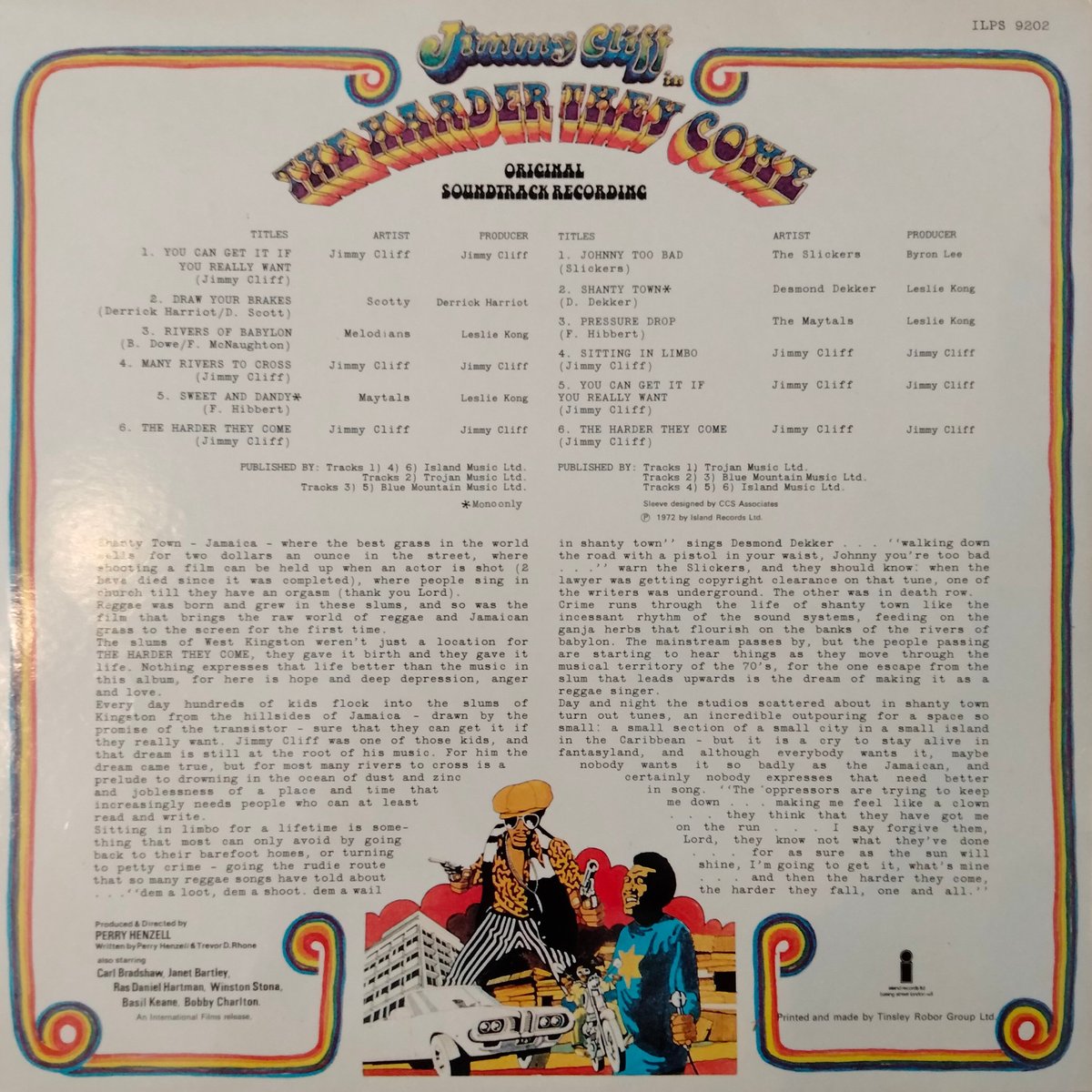 Jimmy Cliff The Harder They Come 旧規格　未開封 Amazon.co.jp: The Harder They Come Original Soundtrack: ミュージック
