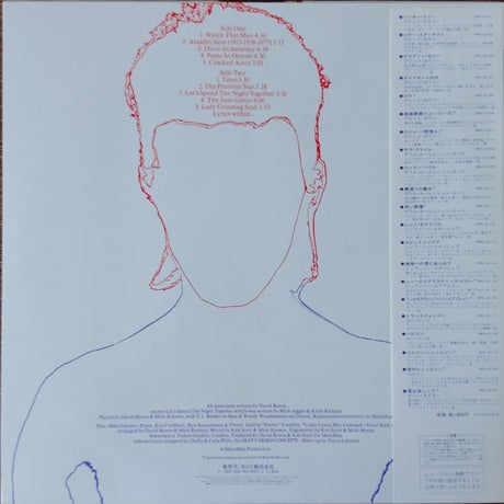 David Bowie /  Aladdin Sane