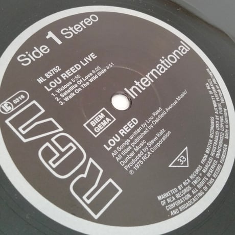 Lou Reed / Lou Reed Live