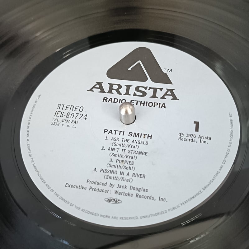 Patti Smith Group / Radio Ethiopia | grunge hou