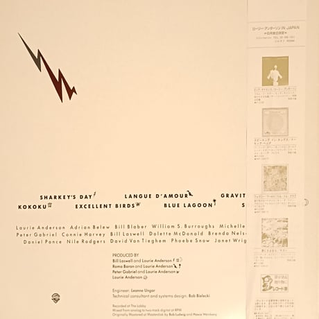 Laurie Anderson / Mister Heartbreak