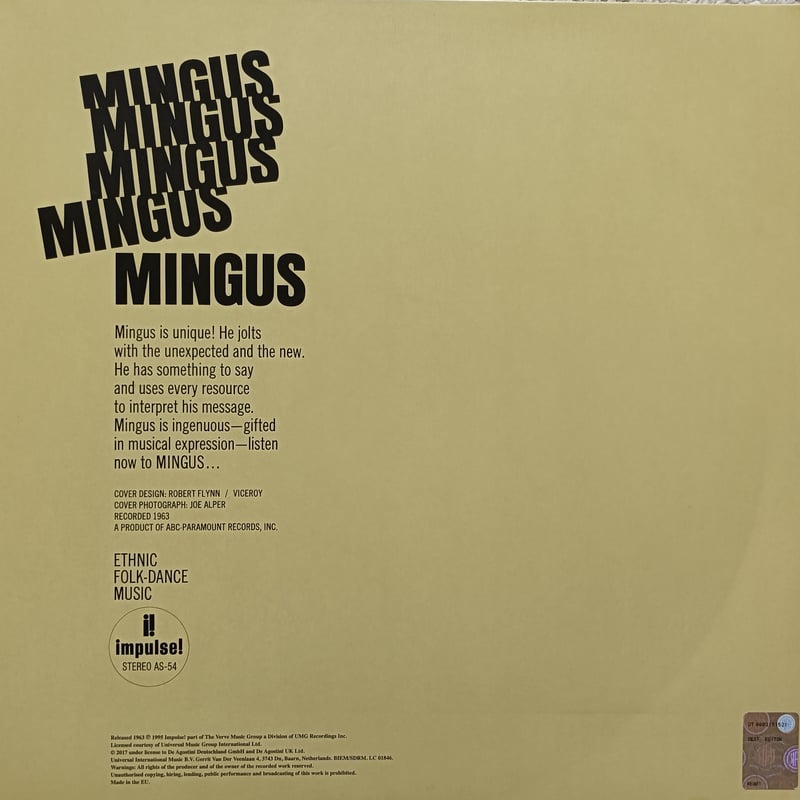 Charles Mingus / Mingus Mingus Mingus Mingus Mi