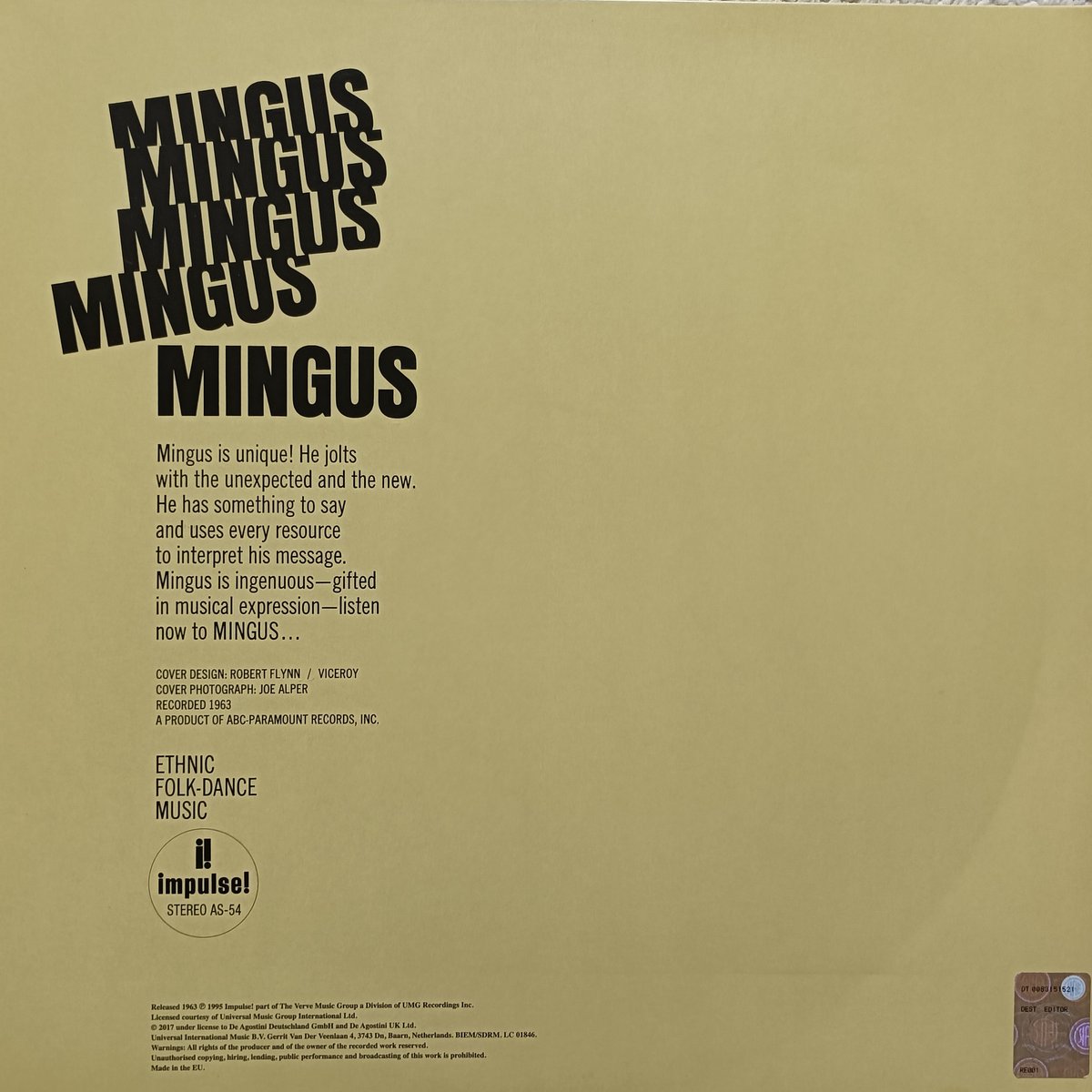 Charles Mingus / Mingus Mingus Mingus Mingus Mi