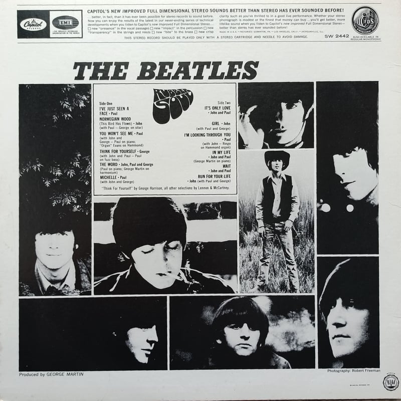 The Beatles / Rubber Soul | grunge house records