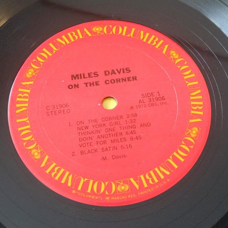 Miles Davis  / On The Corner