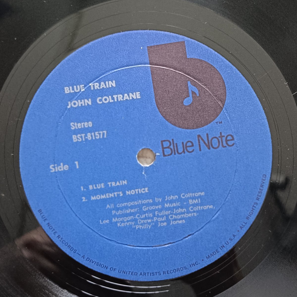 洋楽 john coltrane BLUE TRAIN blue note1577US John Coltrane – Blue Train – Vinyl (Wally Lacquer Cut, LP