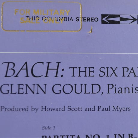 Glenn Gould / Bach,The Six Partitas