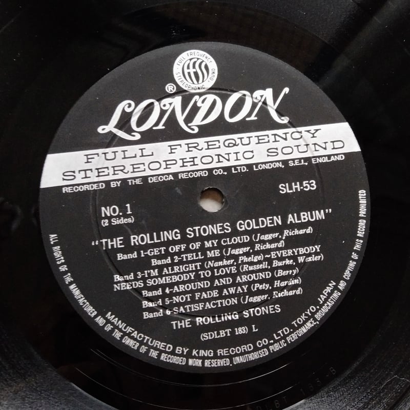 ローリングストーンズ　ゴールドディスク GOLD SUPERDISC/ROLLING STONES/ローリング・ストーンズ｜OLD