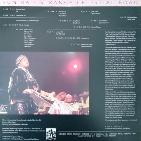 Sun Ra / Strange Celestial Road