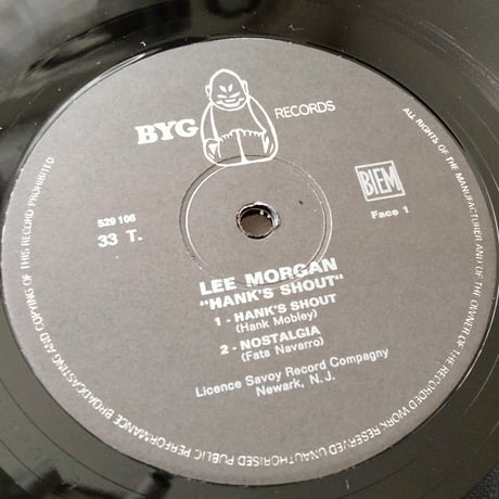 Lee Morgan / Hank's Shout