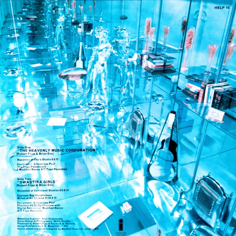 Fripp & Eno / (No Pussyfooting) | grunge house