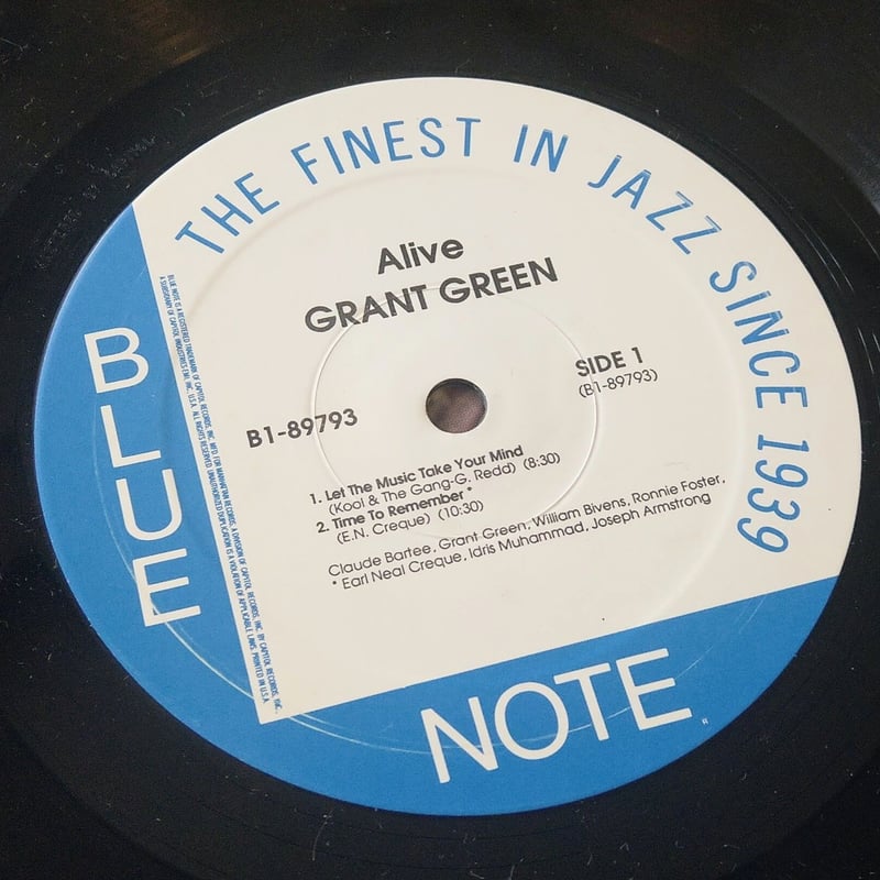 Grant Green - Alive! (Blue Note)新品LPレコード Grant Green / Alive! | grunge house records