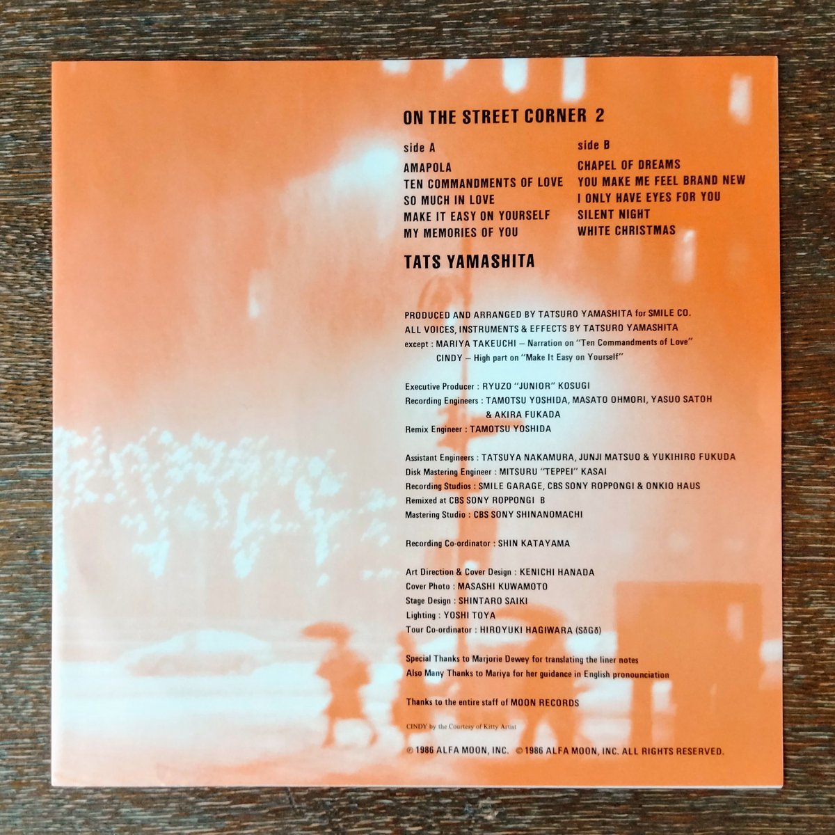 Tatsuro Yamashita / On The Street Corner 2 | gr