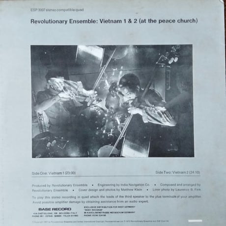 Revolutionary Ensemble / Vietnam