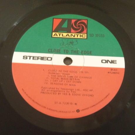 Yes / Close To The Edge