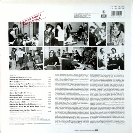 The Beatles / Sessions