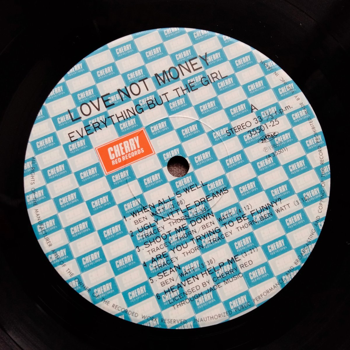 Everything But The Girl / Love Not Money | grun