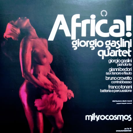 Giorgio Gaslini Quartet / Africa ! Mikrokosmos