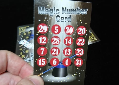 Magic number card（マジックナンバーカード）