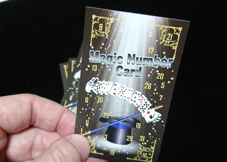 Magic number card（マジックナンバーカード）