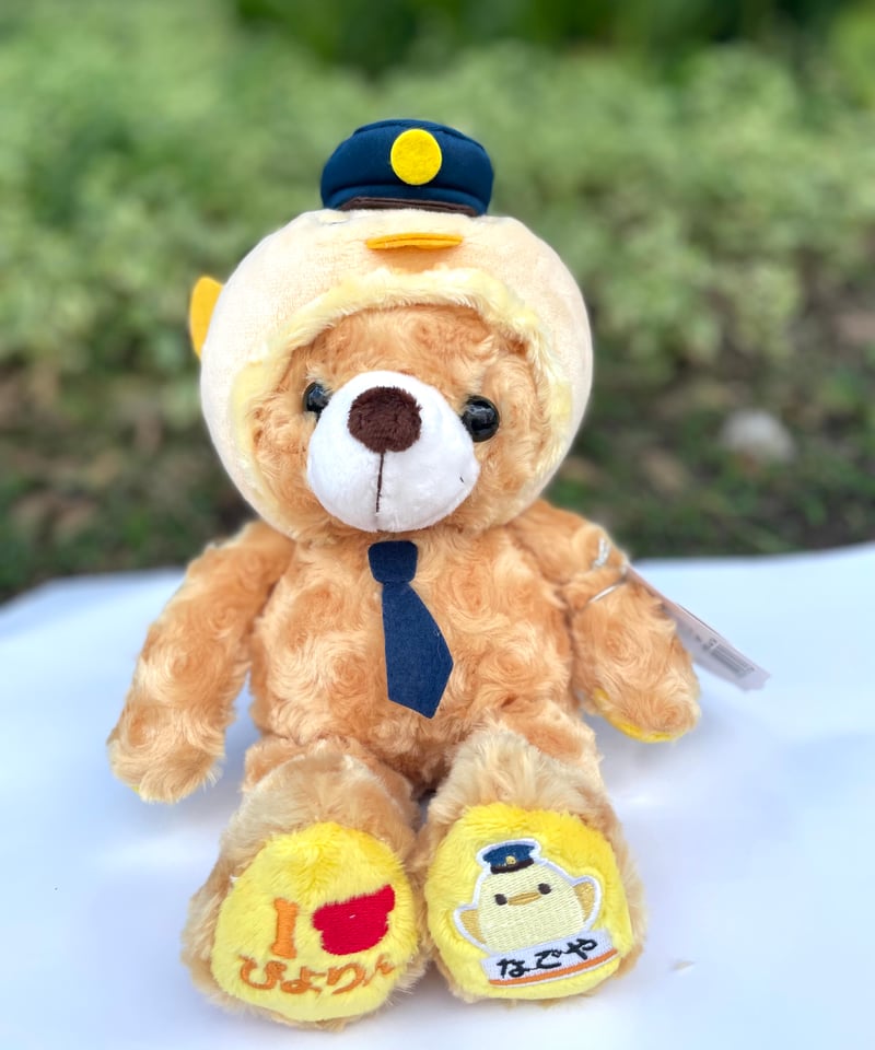 ご当地ベア」名古屋車掌ぴよりんぬいぐるみ | 大須おみやげカンパニー